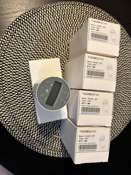 Cap termostatic separat Secutek Smart WiFi SSW-SEA801