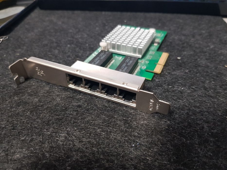 Placa de retea quad port RJ45 1G Intel I350-GE-4T-X4