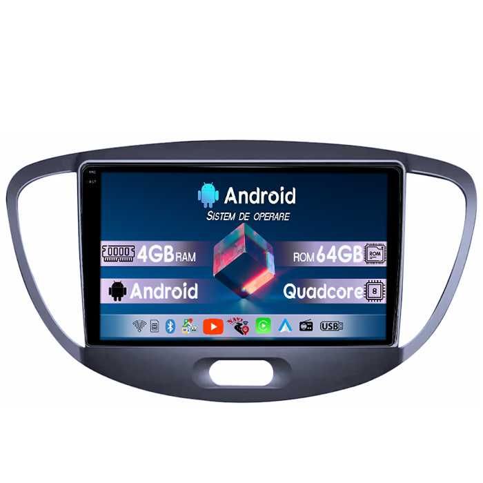 Navigatie Hyundai i10 2007-2013, 9INCH, 4GB RAM/64GB ROM, Android 14