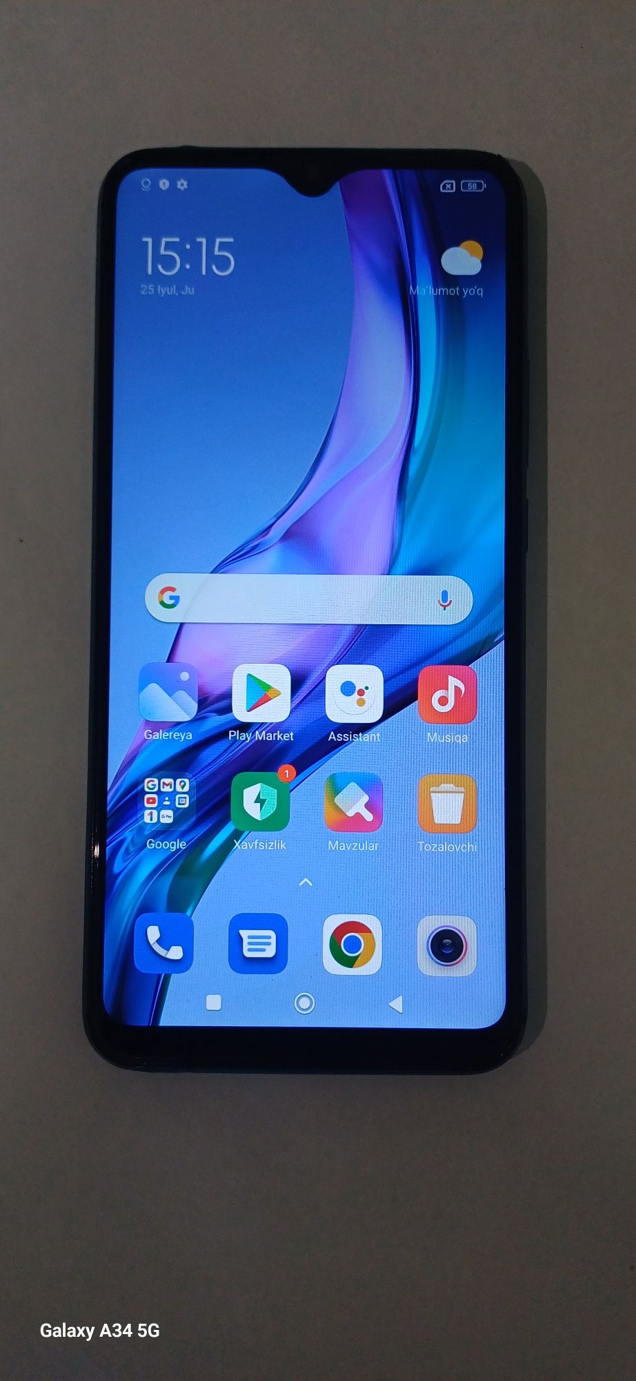 Redmi 9 sotiladi holati yahsh aybi yoq teli ozi  64 g