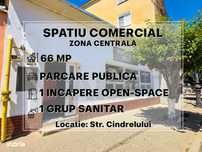 Spatiu Comercial Ultracentral, 66 mp, stradal, vitrina mare |VIDEO