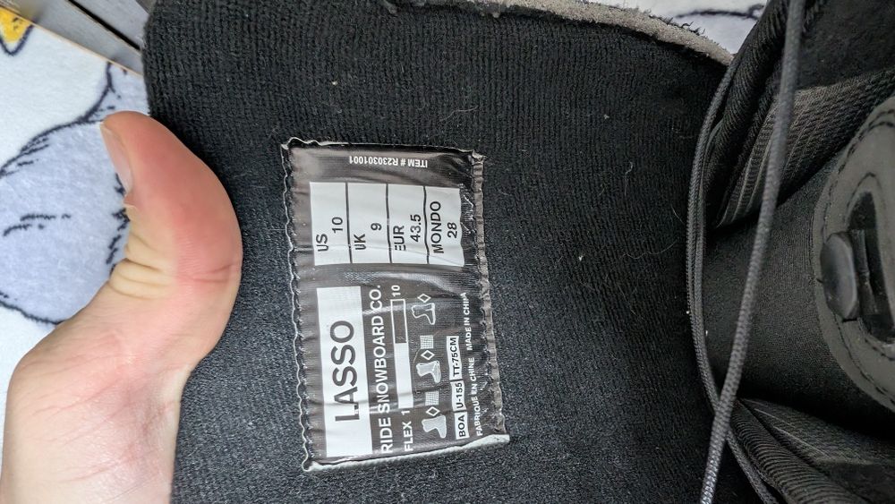 Ботинки для сноуборда Ride Lasso