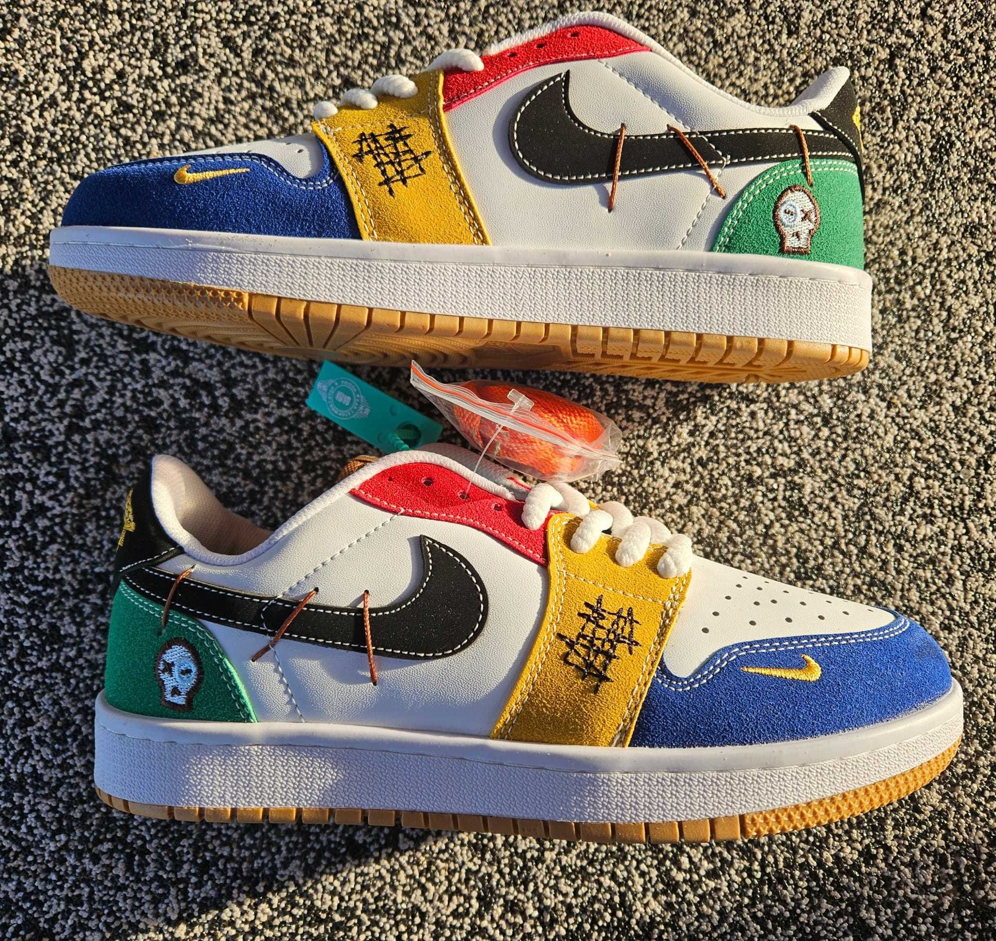 Nike AF1 Low WMNS White/Yellow