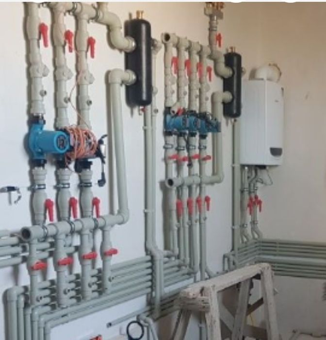 Сантехника. Санузел и котельная под ключ.