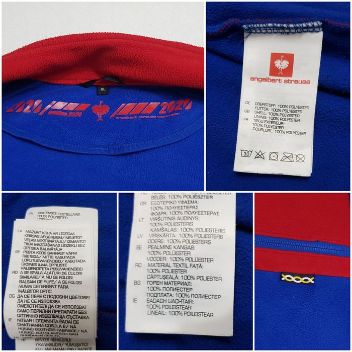 Jacheta polar Engelbert Strauss Polartec Motion 2020 ptr bărbați nr XL