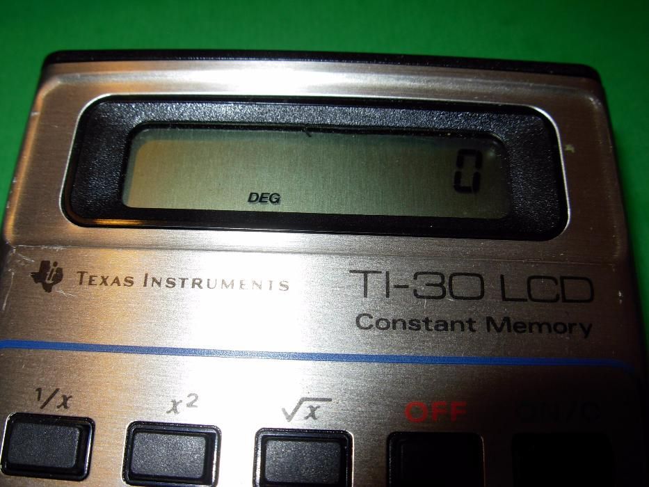 Calculator TEXAS Instruments-TI 30