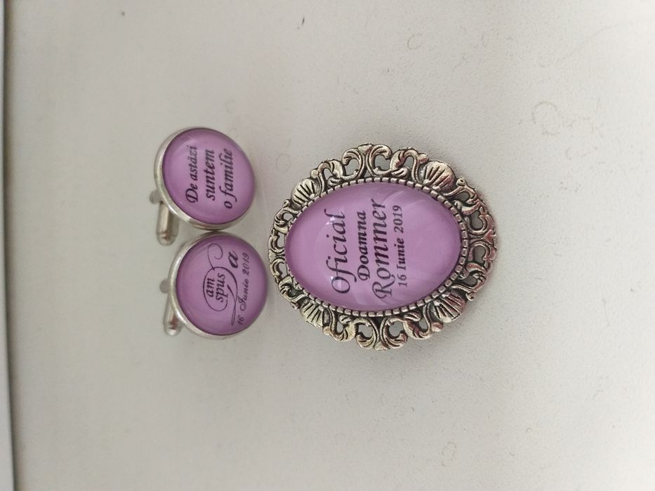 Butoni personalizati camasa, mire, nas, nunta, eveniment