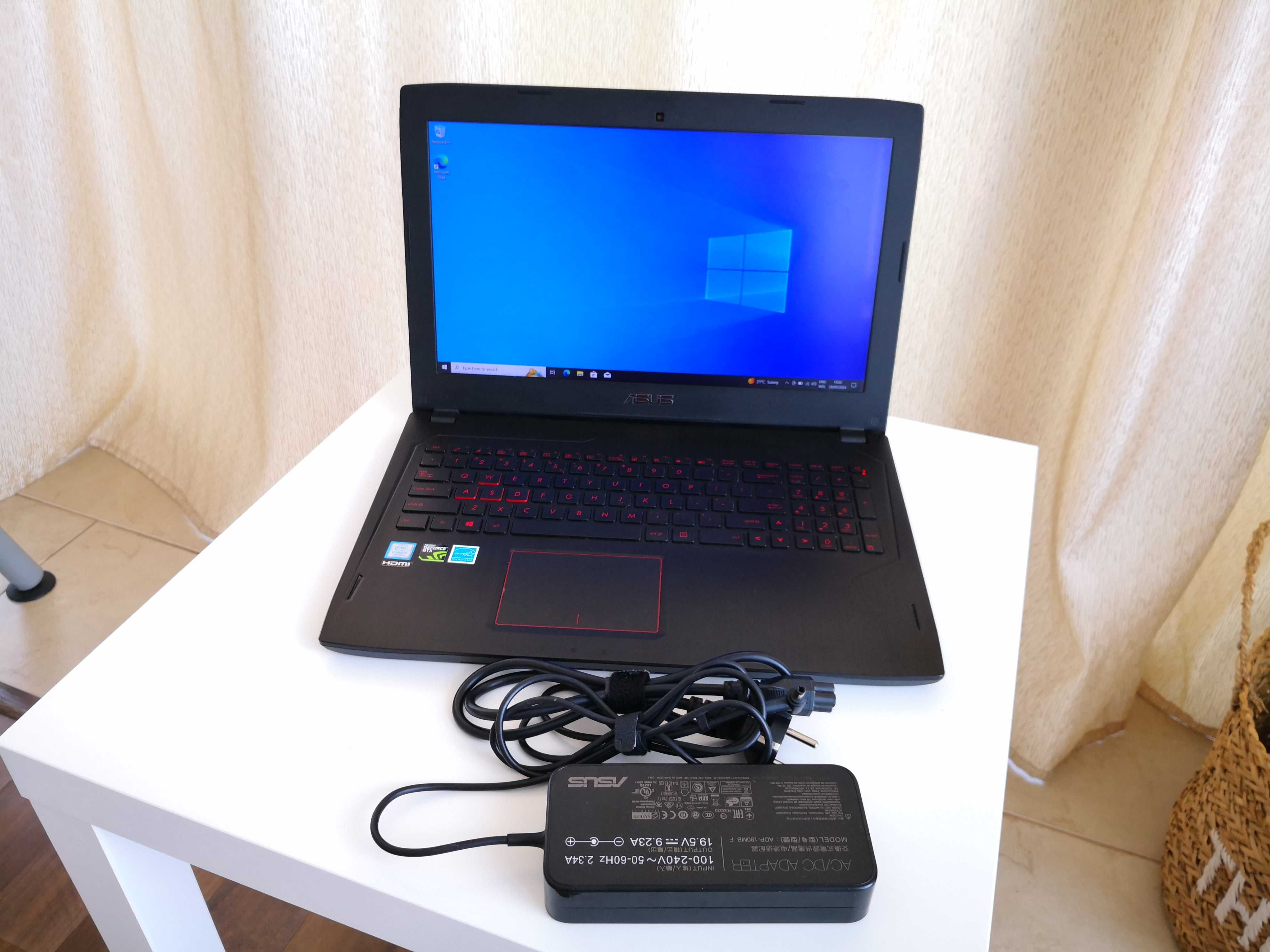 Vand Laptop ASUS FX502VM, 15.6", i7, GTX 1060, HDD 256GB + HDD 1TB