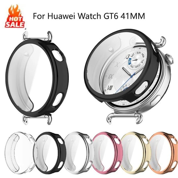 Huawei Watch GT6 46 41 / GT6 Pro / Мек TPU силиконов кейс с протектор