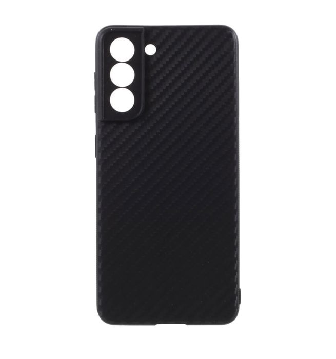 Husa Silicon Samsung S21 S22 S23 S24 S25 Plus Ultra 01 Imitatie Carbon