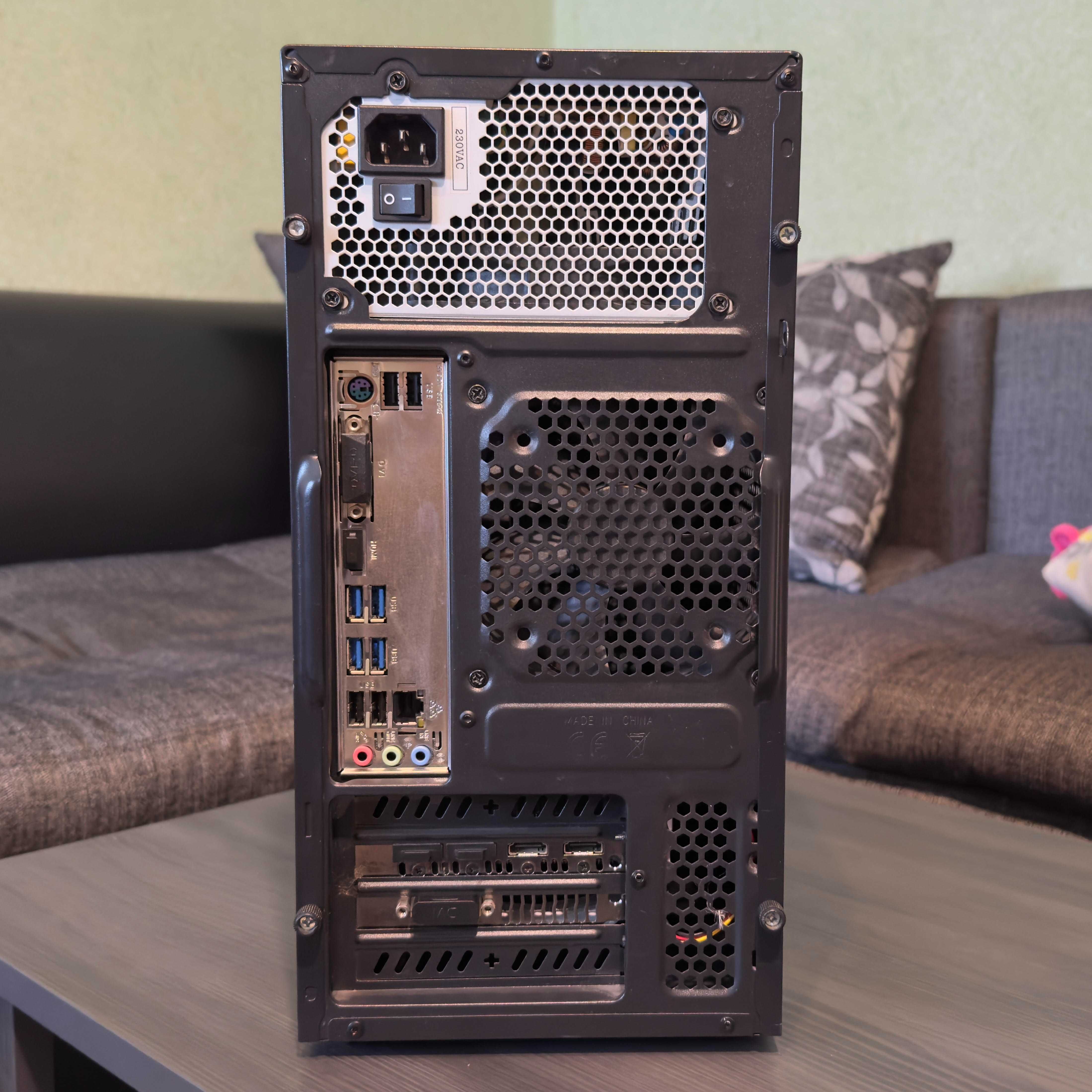 Геймърски компютър с Ryzen 5 | GTX 1060 | SSD + HDD | Готов за игра!