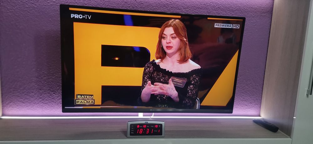 Vând televizor LG,rezoluție 4K,diagonala 101cm