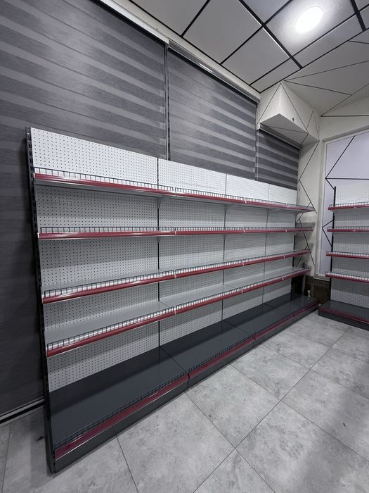 Стеллажи девольные и двухсторонние