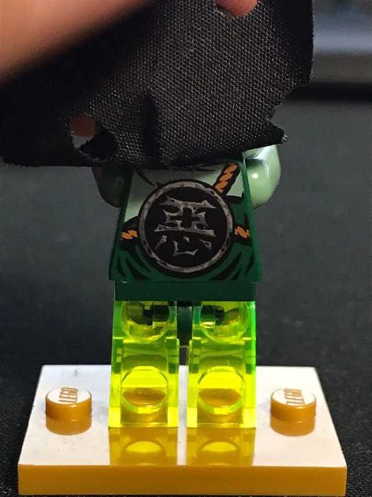 Morro - Black Tattered Cape LEGO Ninjago Minifigure njo163