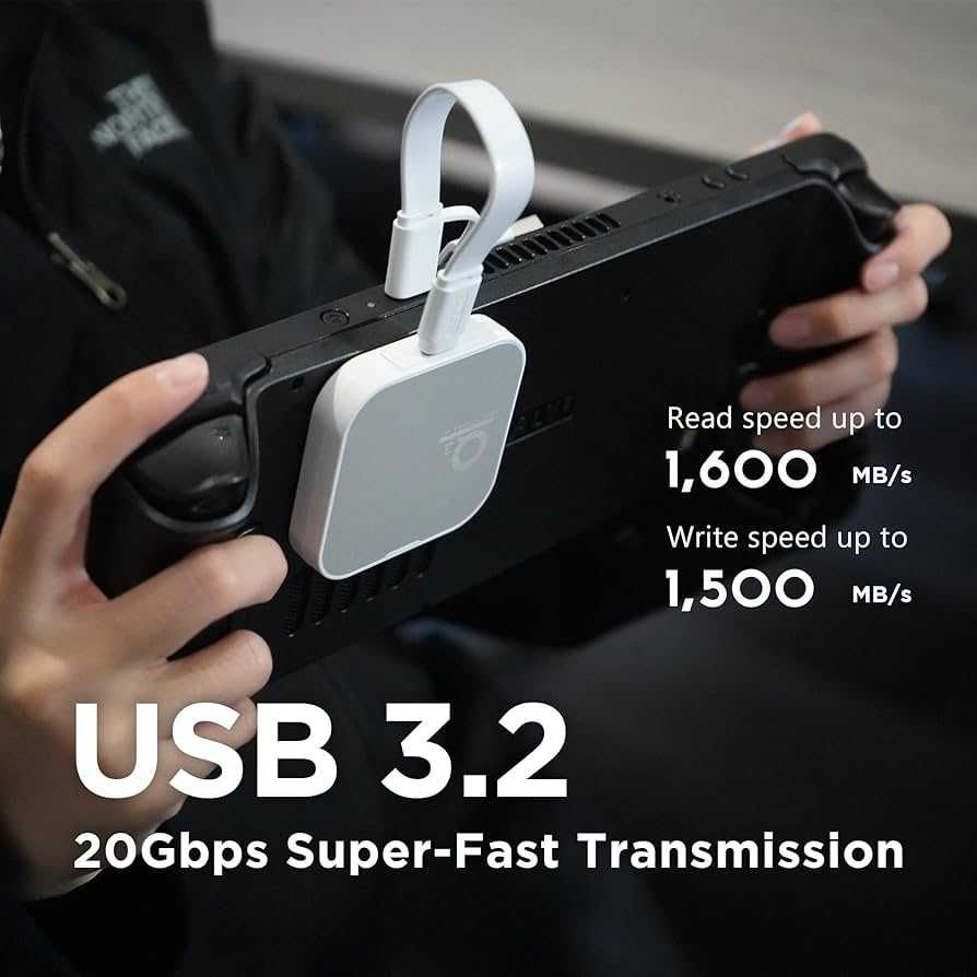 SSD Dato Q3 — внешний SSD диск Type-C USB 3.2 Есть доставка