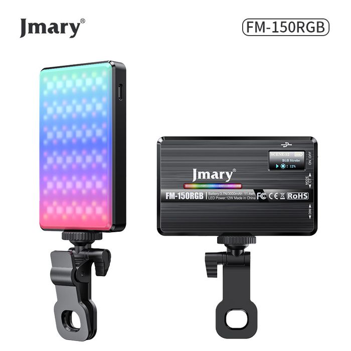 Светодиодная мини лампа Jmary FM-69 / FM-150 /LED RGB / Доставка 24/7