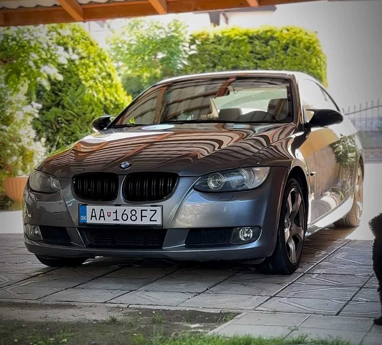 Бъбреци / решетка за BMW E92 / E93 2006 - 2010 Двойни Черен Гланц, бмв