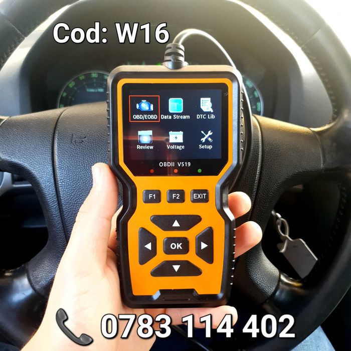 Diagnoza Auto-Display Color-Tester Portabil-Universal-Multimarca - W16