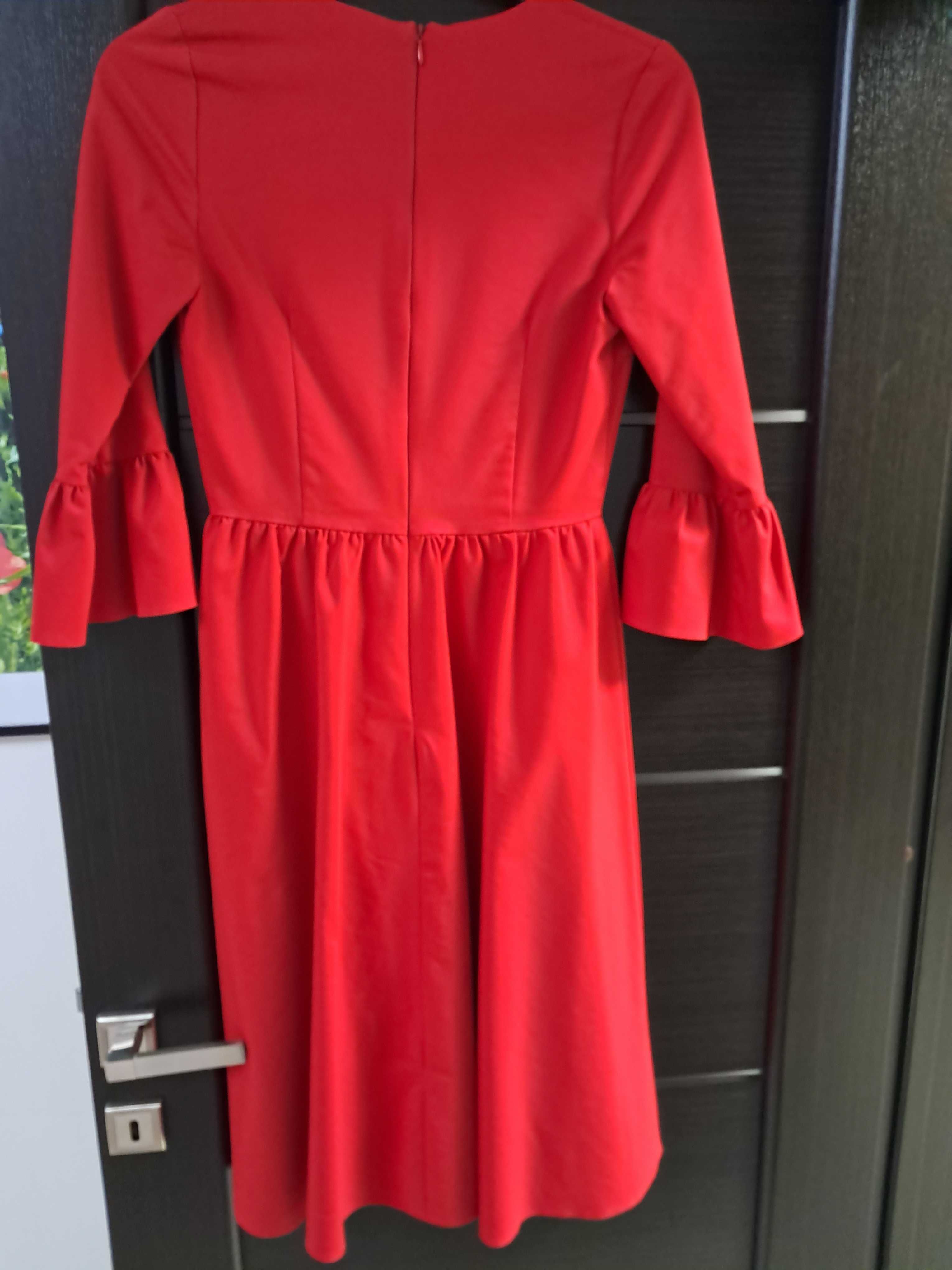 Rochie Poema rosie marime 36