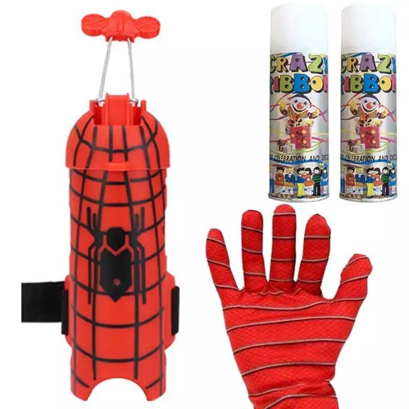Детски Комплект ръкавица на Спайдърмен - изстрелване на паяжина