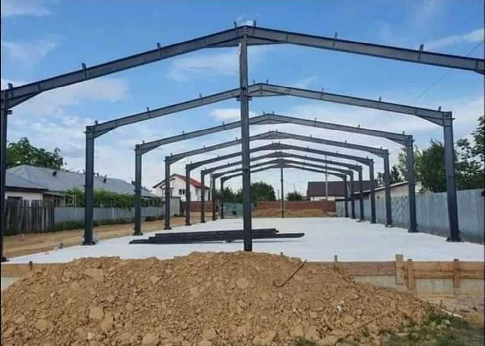 Vând structuri metalice și hale complete
