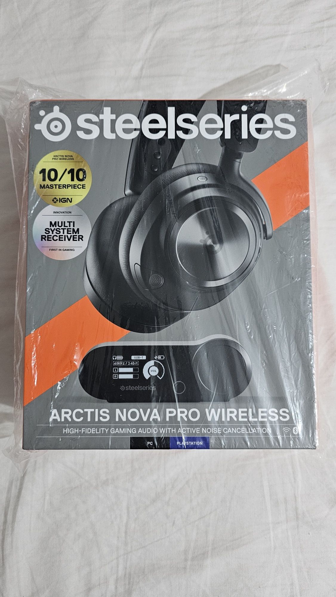 Casti/Headphones SteelSeries Artis Nova Pro Wireless - Nou, neutilizat