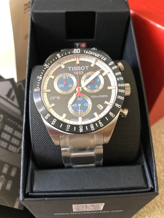 Ceas Tissot PRS 516 Chronograph Bleu Metalic