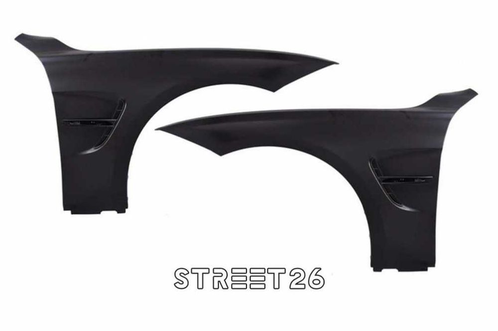 Aripi M3 BMW Seria 3 F30 F31 Sedan Touring (2012-2019) M3 Design Negru