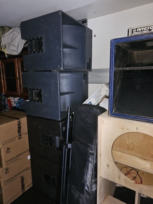 Incinte bass / subwoofer 15" (15 țoli) horn hibrid