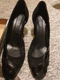Pantofi decupati dama negri