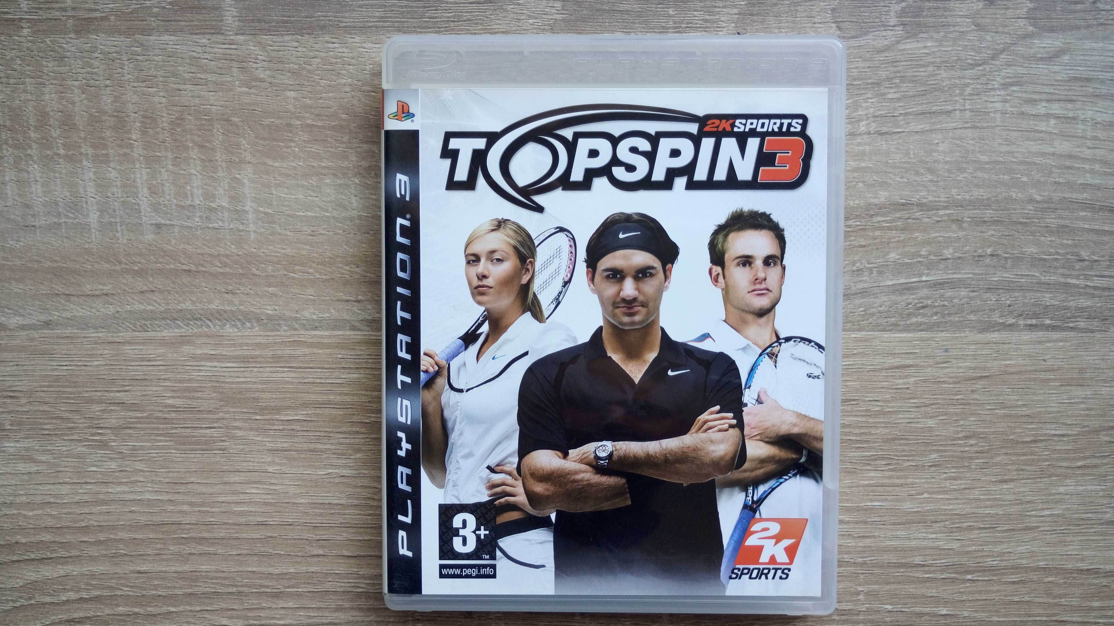 Vand Top Spin 3 PS3 Play Station 3