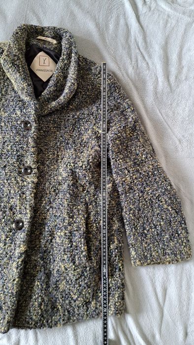 Продавам палто Vernisaеage, кашмир и вълна, букле,  модерно