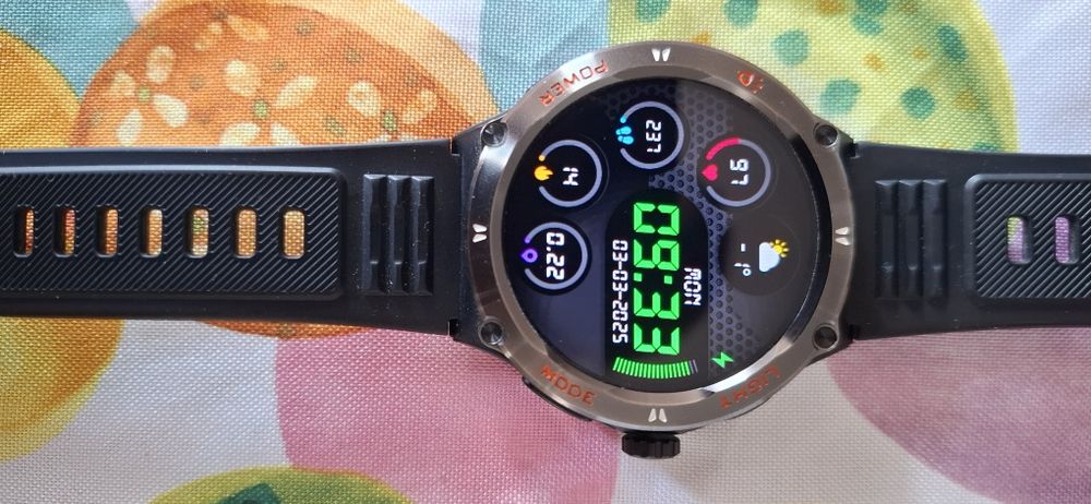 SMART WATCH IPX8 waterproof, Compss.