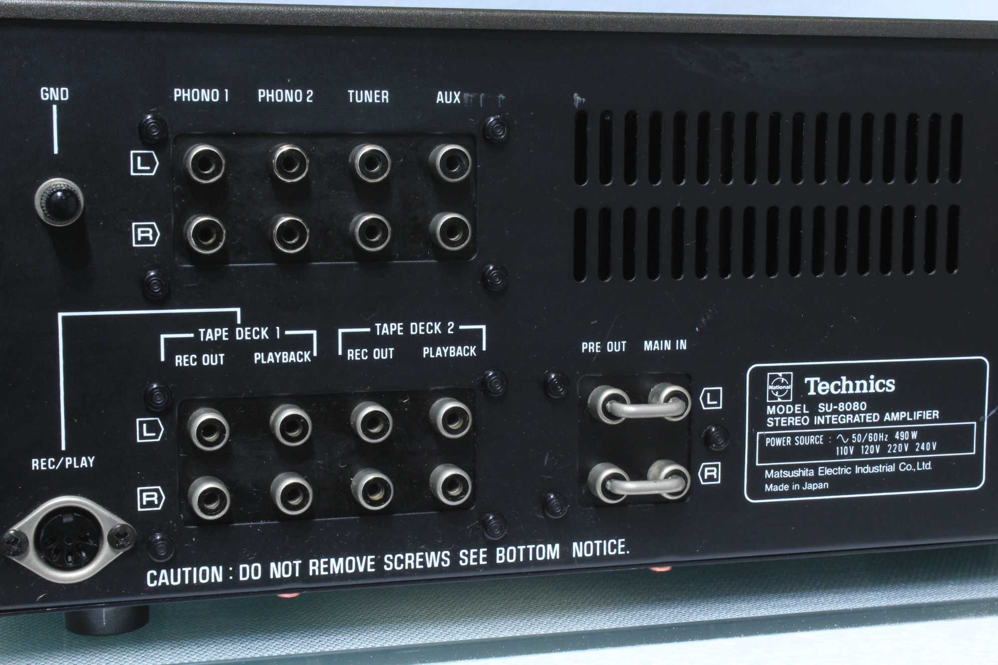Amplificator/statie Technics SU-8080(dual mono).