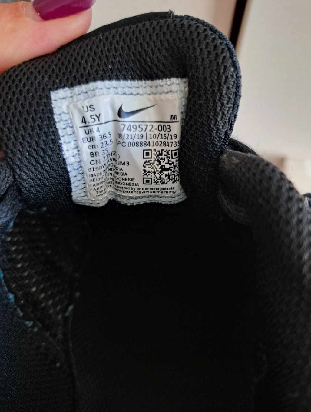 Adidași Nike 36,5