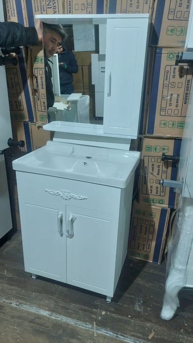 Раковина тумба зеркало