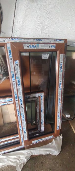 PVC дограма VIVA plast златен дъб