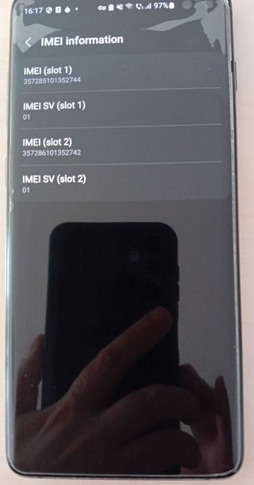 Vand Samsung S10+ Plus 128/8 GB