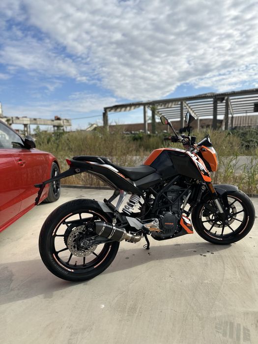 KTM DUKE 125 2015 A1 Usor avariat / inmatriculat