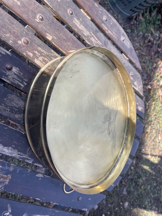 Jardinieră din alamă