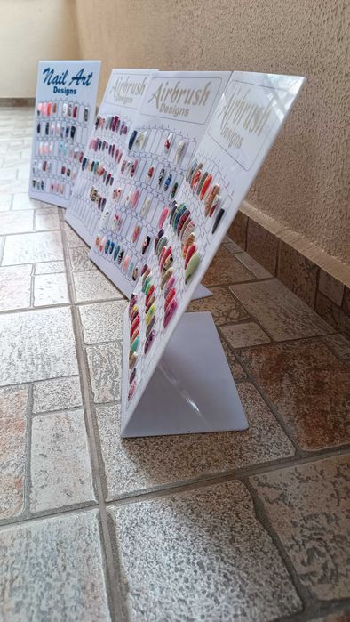 nail art маникюр пано табела статив за мостри нокти ноктопластика