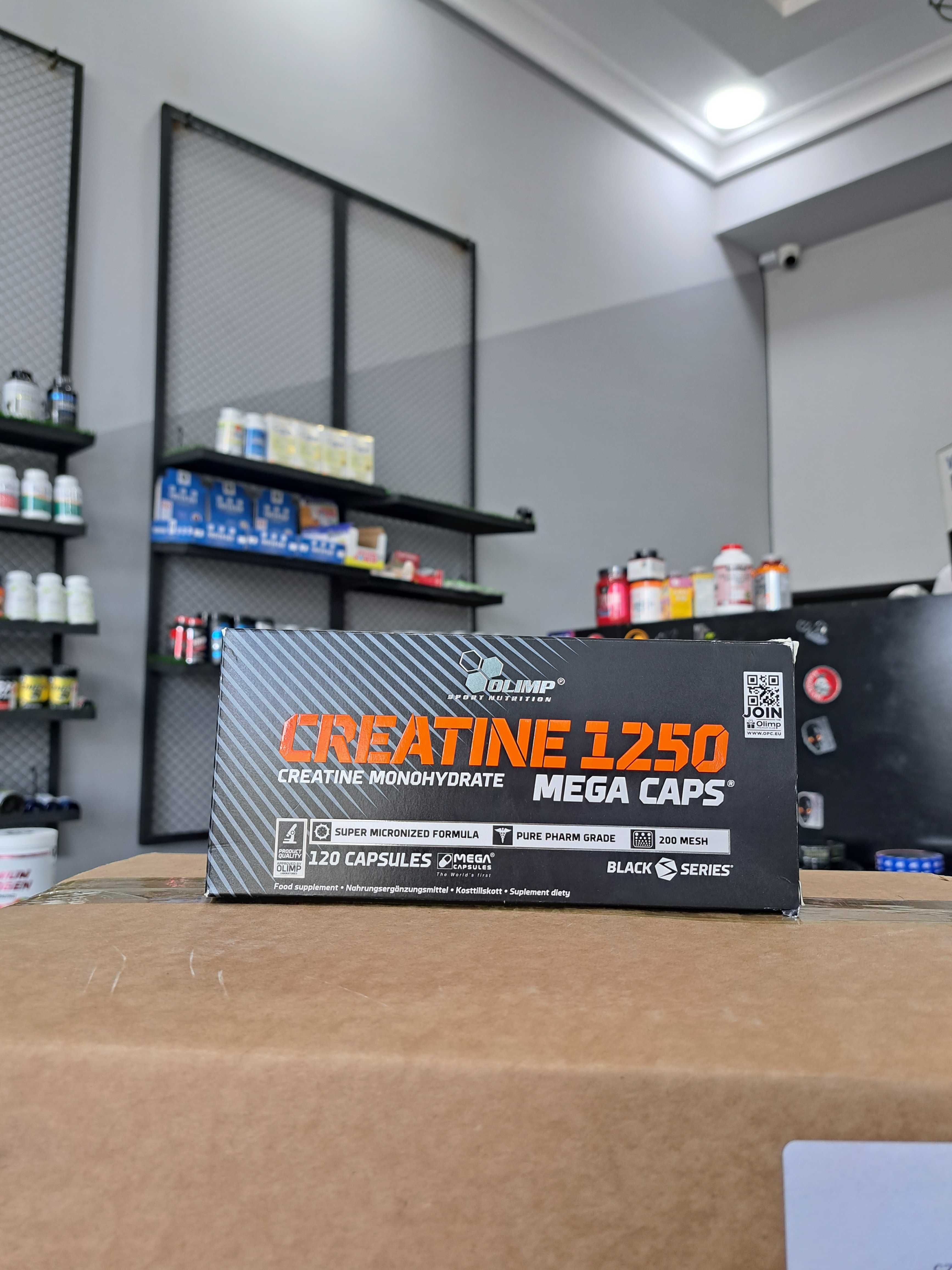 (Креатин в Капслуах) Olimp Creatine 1250 Mega Caps 120 Capsules