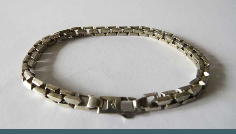 Bratara argint masiv 925, anglia, unisex