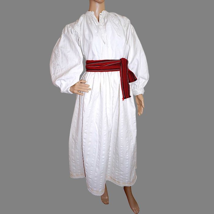 Costum popular autentic vechi din Arad , port popular Transilvania M-L