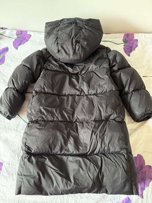 Geaca iarna lunga fete ZARA marime 7 ani