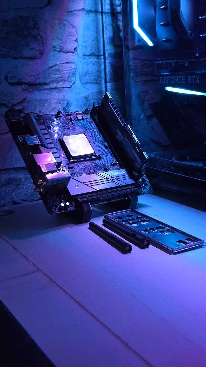 Комплект Ryzen 9 3950X + Asrock B550M-Itx + 32GB Patriot Viper