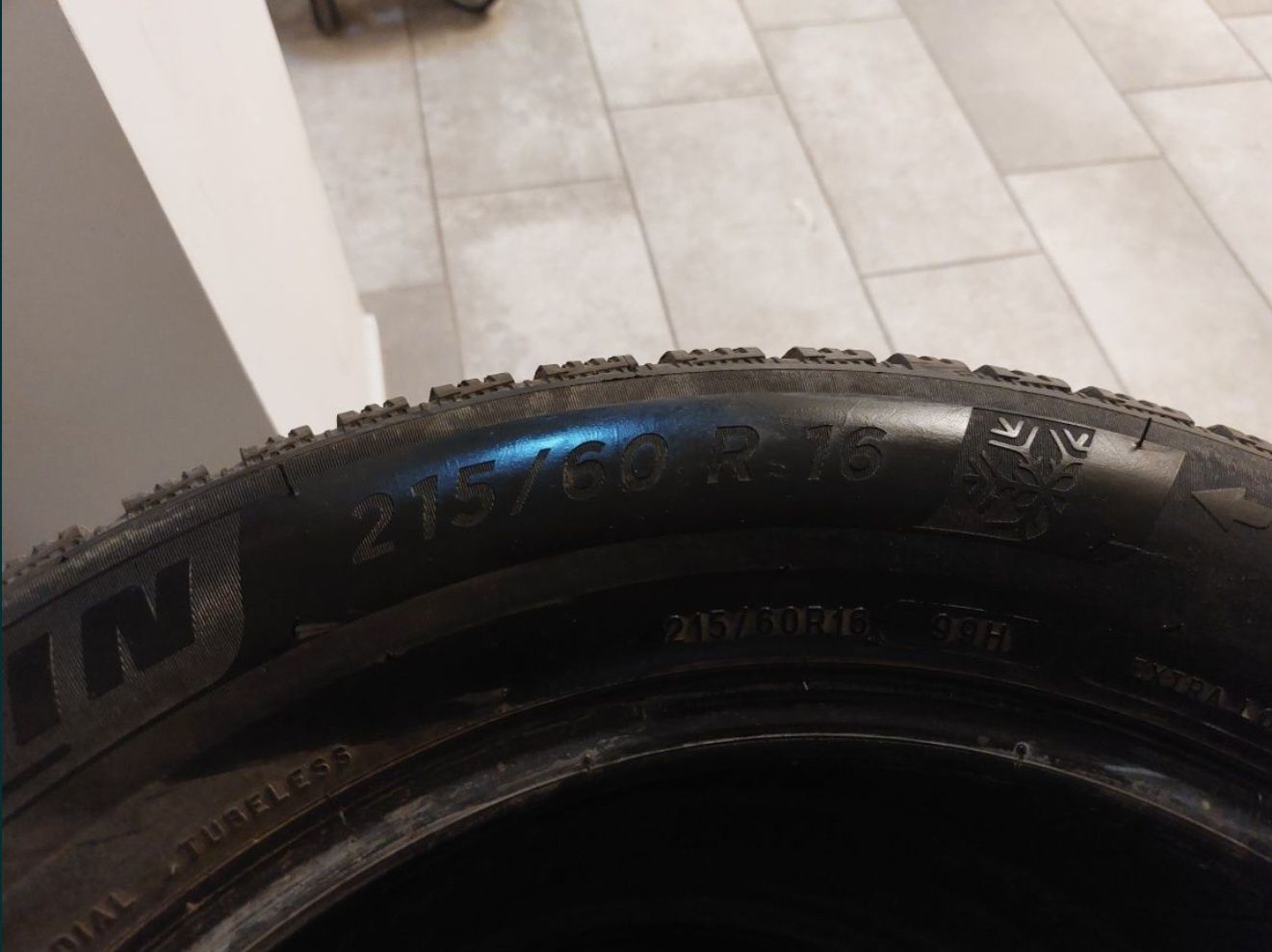 4 Anvelope Michelin iarna 215/60r16 alpin 6