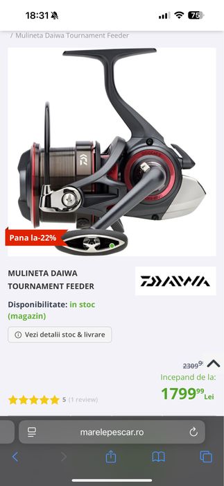 Mulineta daiwa tournament