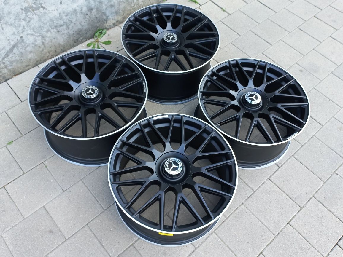 20.Mercedes ///AMG 8.5j et45 9.5j et40 Sport Paket Black Matt Polish l