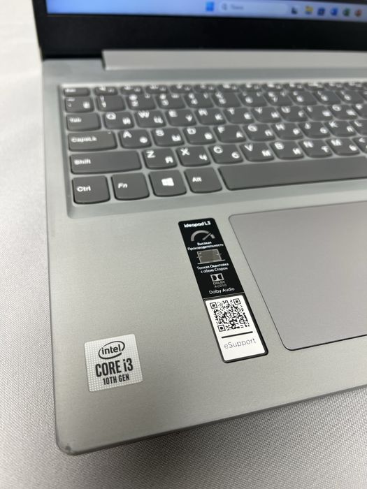 Ноутбук Lenovo Ideapad 3|  i3-10110U| 4ГБ | 256GB SSD | 15 | Win 11|